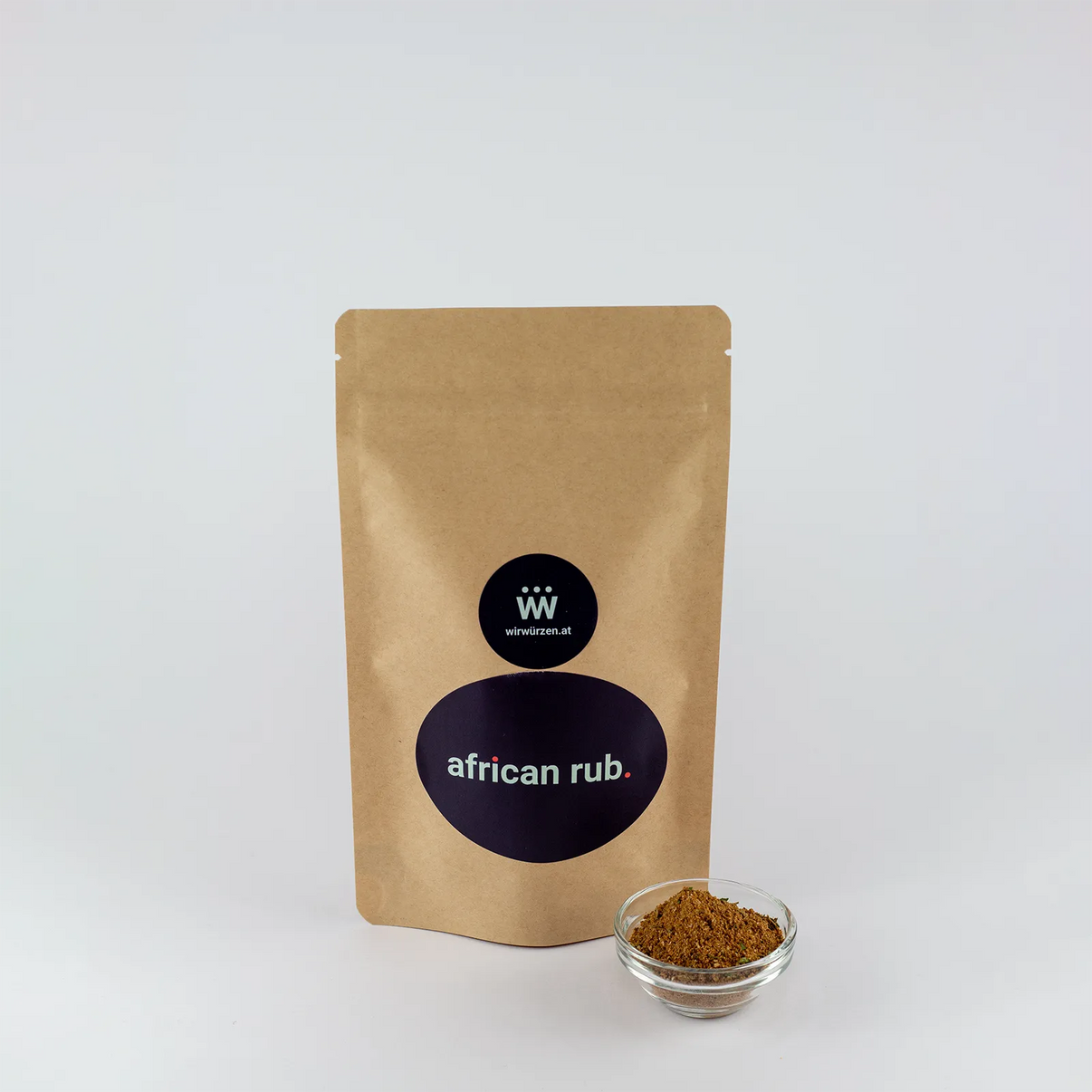 African Rub 150 g Beutel – würzig-scharfes BBQ Rub aus afrikanischer Küche, ideal für Grillgerichte und Marinaden