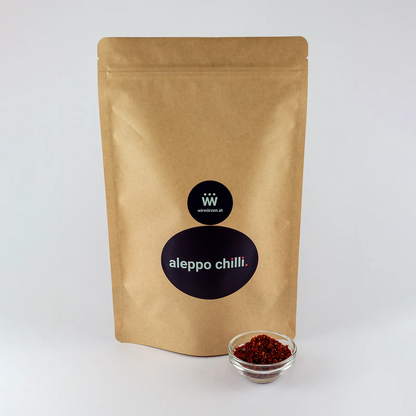 Aleppo Chili 500 g Beutel – große Packung orientalisches Chili-Gewürz, ideal für Gastronomie, Restaurants und Grillgerichte
