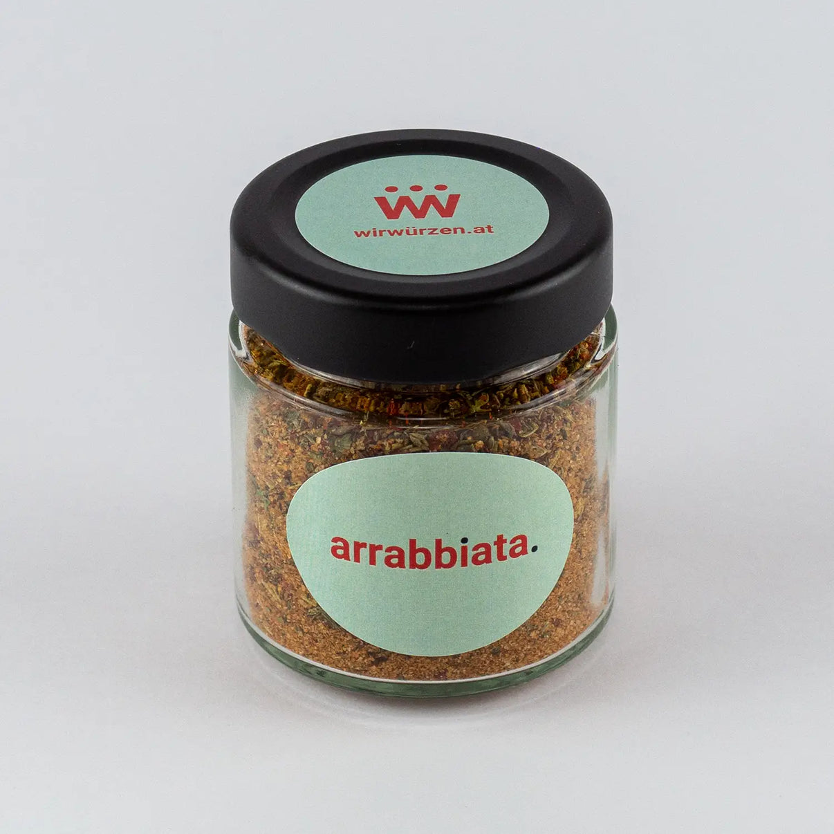 Arrabbiata 70 g Glas  – aromatische italienische Gewürzmischung mit Chili und Kräutern, ideal für Pasta und würzige Gerichte