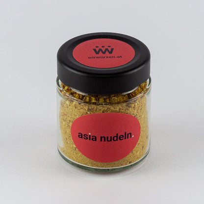 Asia Nudeln 70 g Glas – aromatische asiatische Gewürzmischung für Nudelgerichte, Wokgerichte und Gemüsepfannen