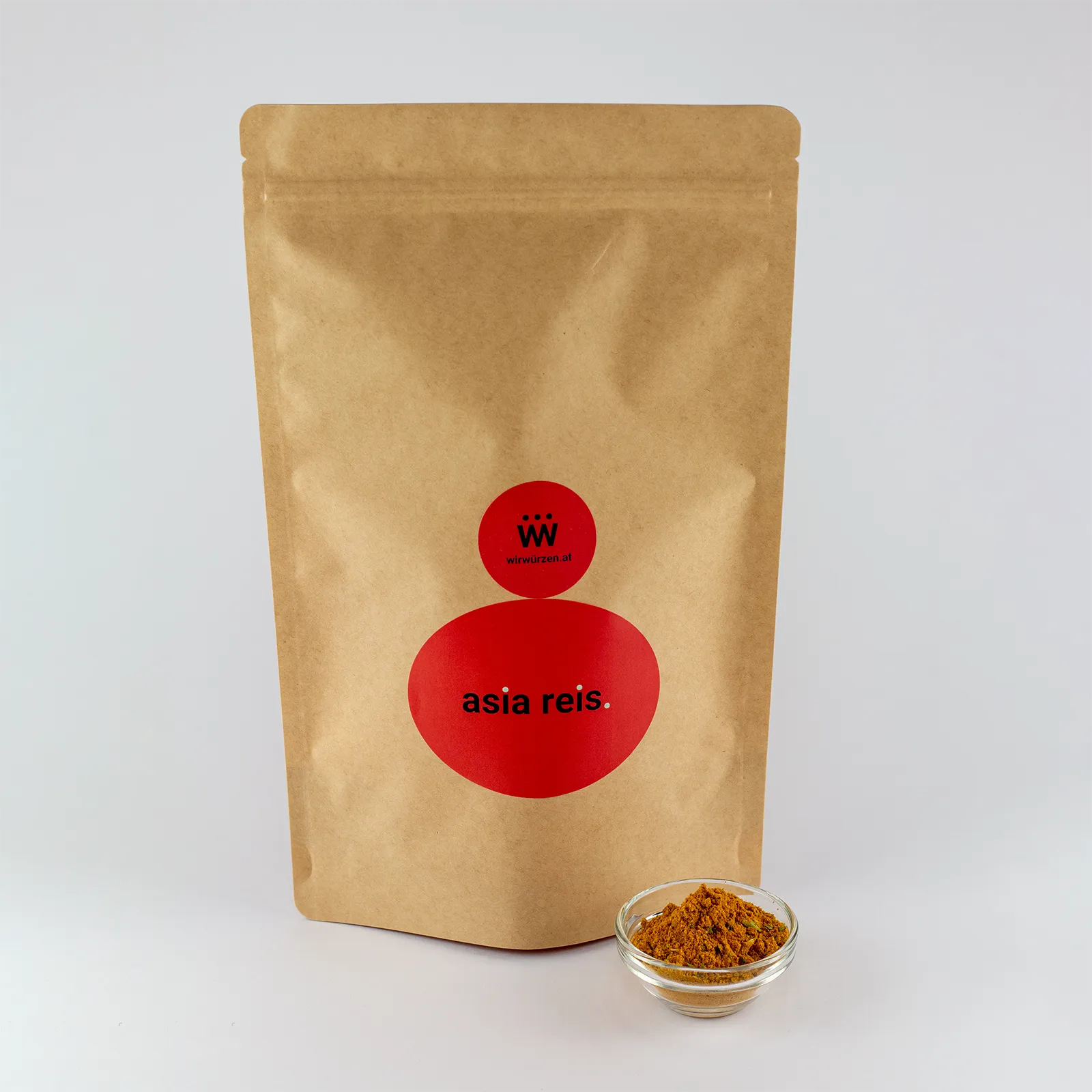 Asia Reis 500 g Beutel – große Packung asiatische Gewürzmischung, perfekt für Gastronomie, Restaurants und größere Portionen