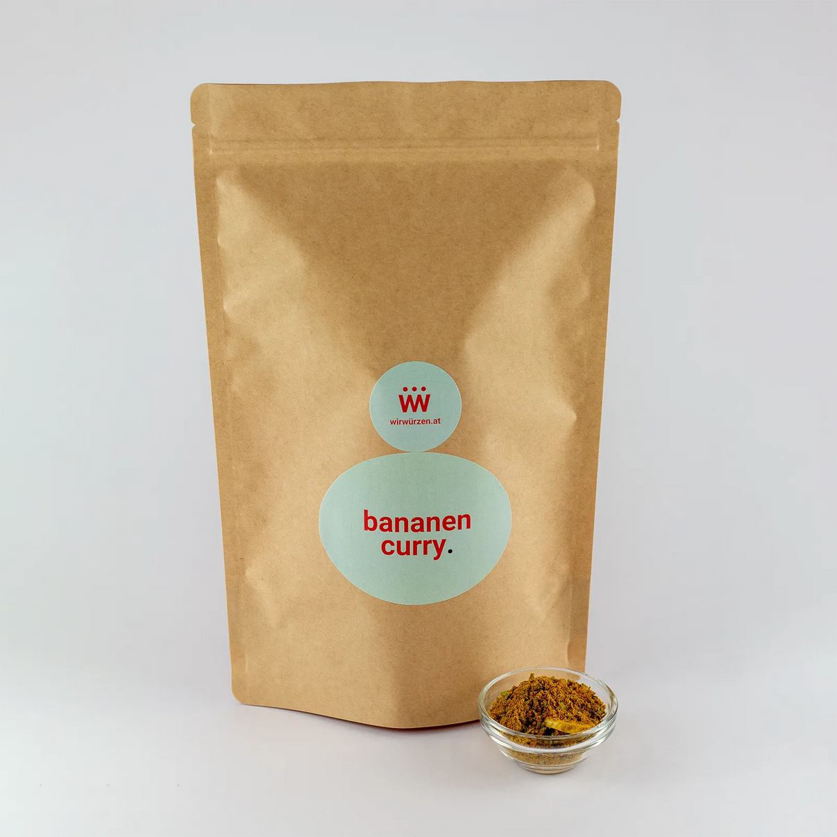 Bananen Curry 500 g Beutel – große Packung asiatische Gewürzmischung, ideal für Gastronomie, Restaurants und größere Portionen