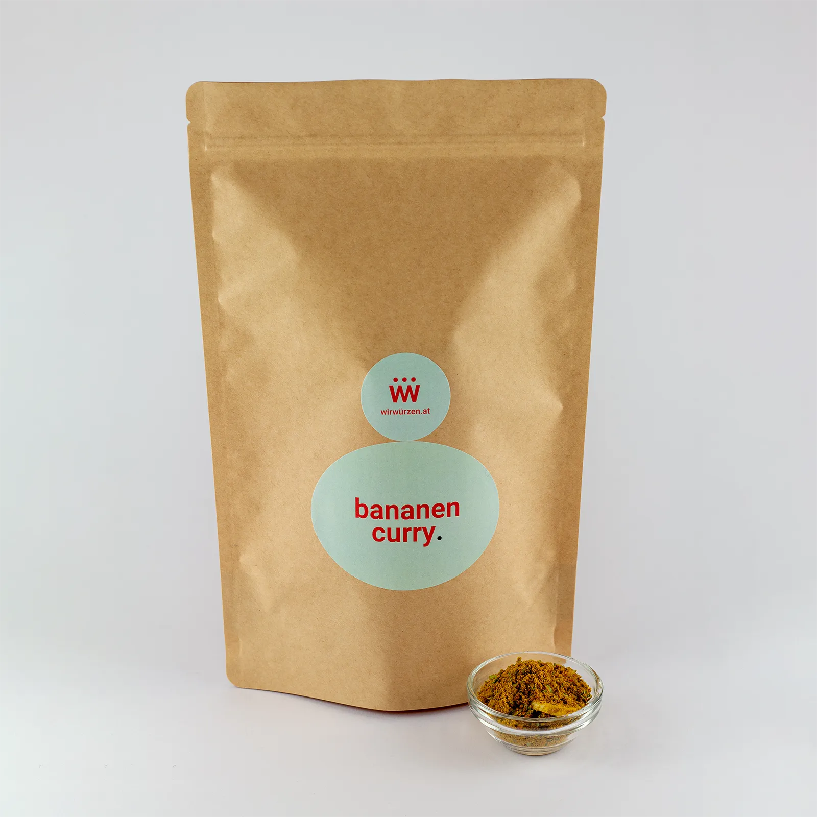 Bananen Curry 500 g Beutel – große Packung asiatische Gewürzmischung, ideal für Gastronomie, Restaurants und größere Portionen