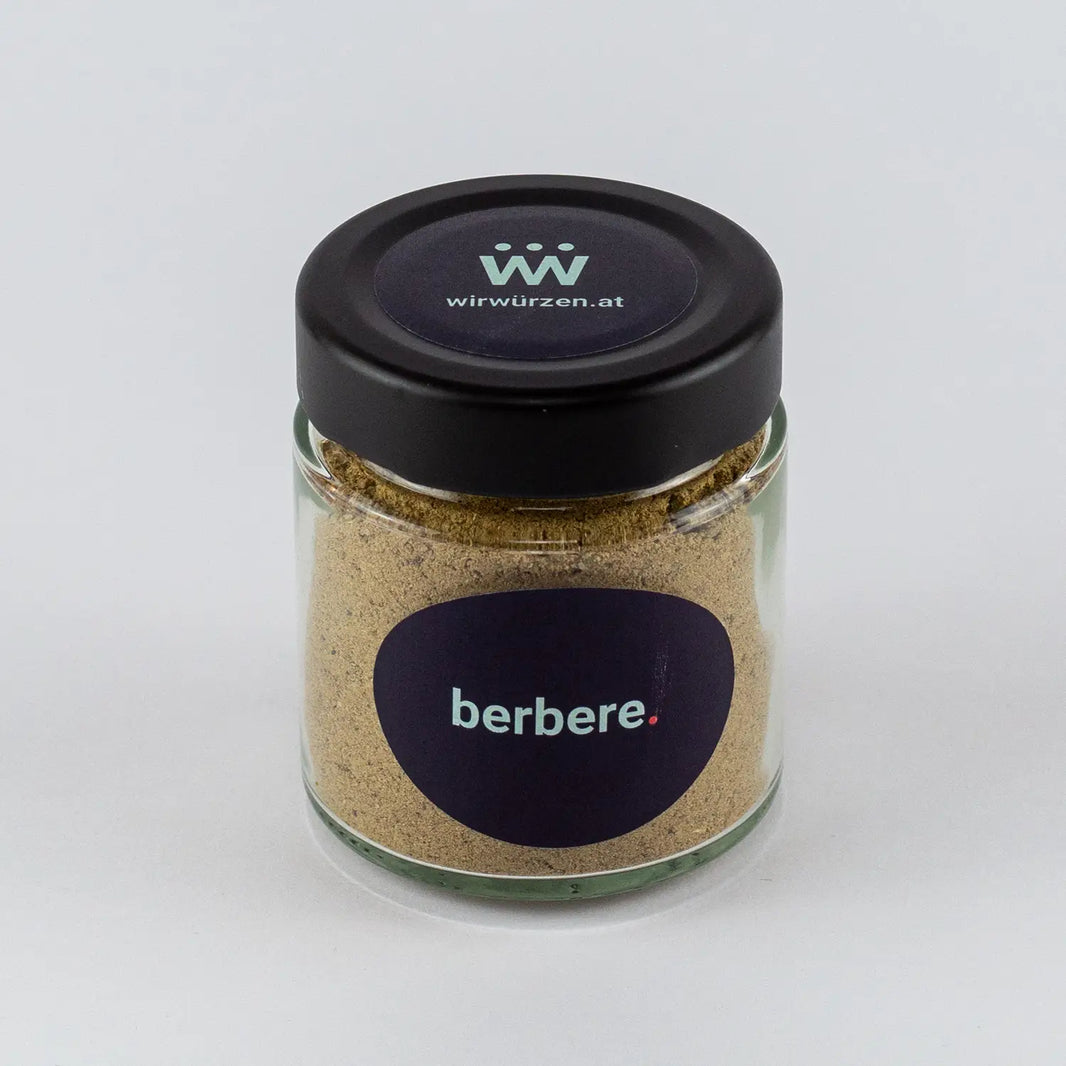 Berbere 70 g Glas – aromatische afrikanische Gewürzmischung, ideal für Fleisch, Gemüse, Eintöpfe und Grillgerichte