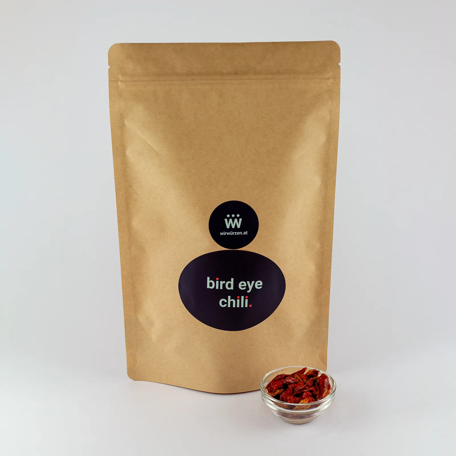 Bird Eye Chili 200 g Beutel – große Packung asiatische Chilischoten, perfekt für Gastronomie, Restaurants und scharfe Gerichte