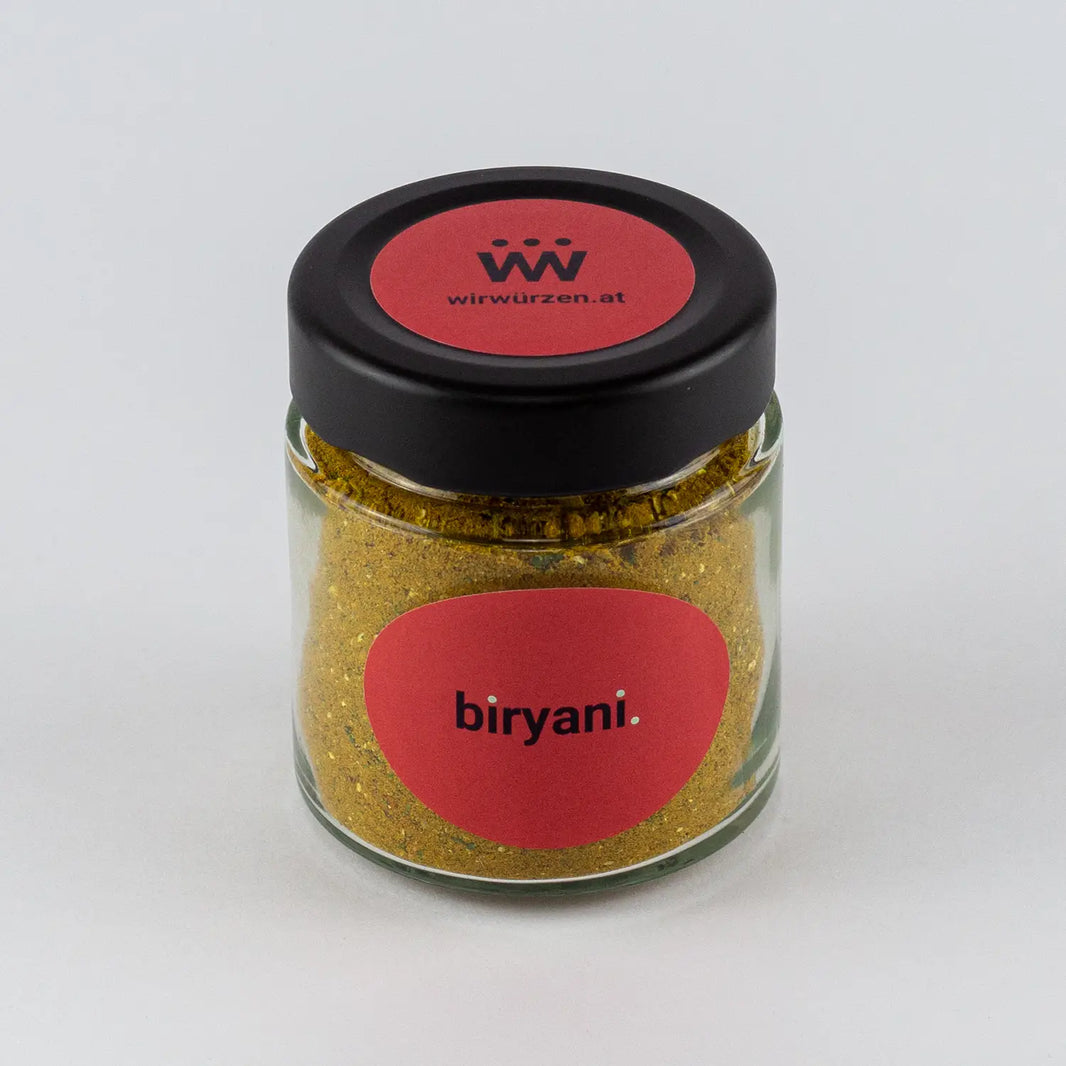 Biryani 70 g Glas – aromatische indische Gewürzmischung, ideal für Reisgerichte, Fleisch, Gemüse und Currys