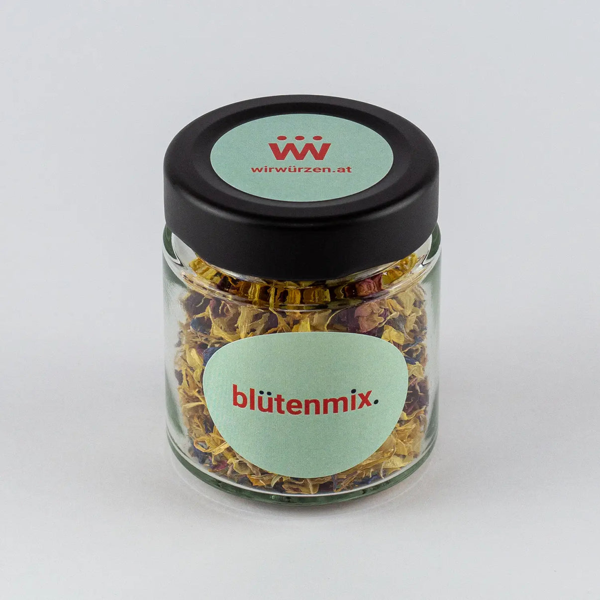 Blütenmix 6 g Glas – aromatische Blüten für Tee, Desserts, Süßspeisen und Dekoration
