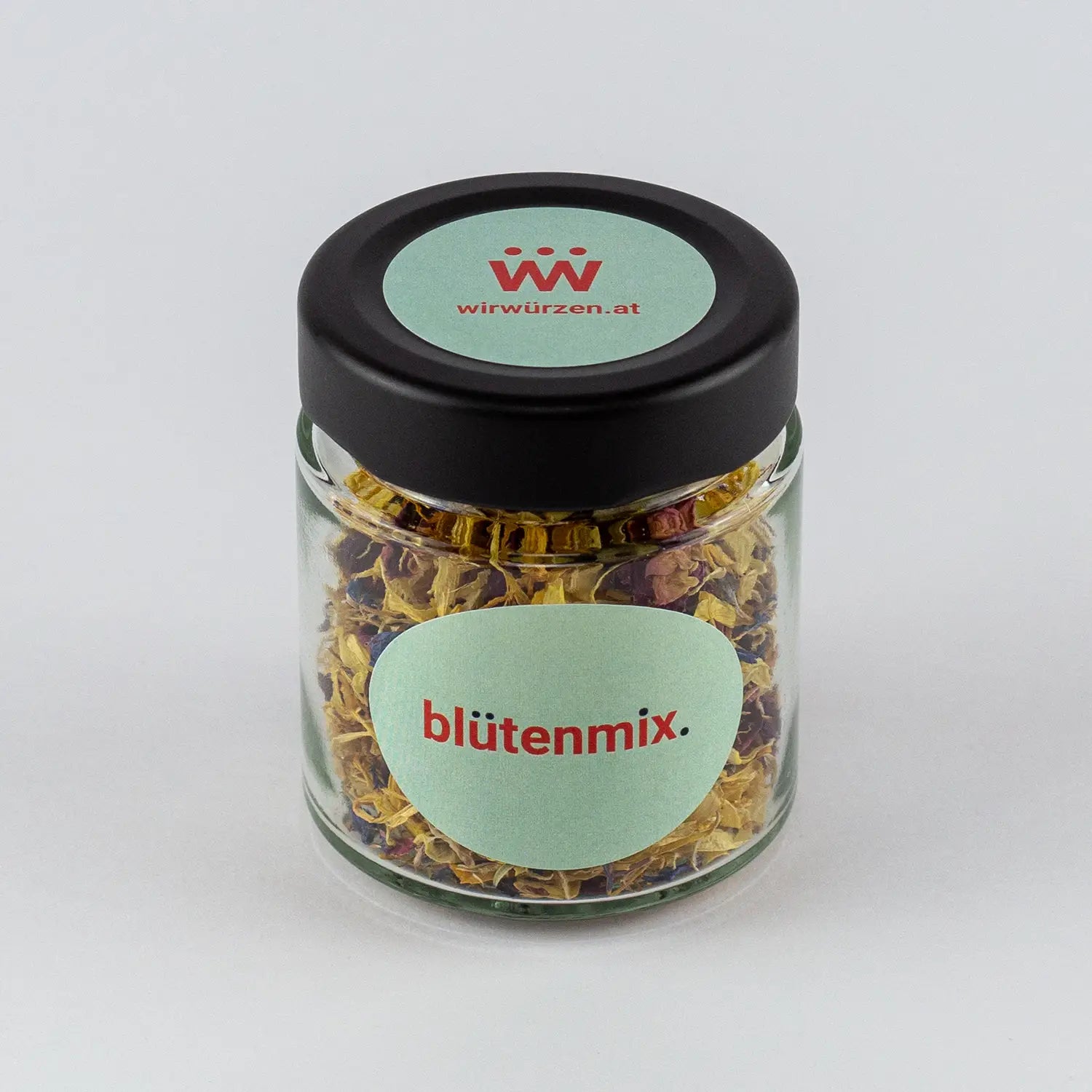 Blütenmix 6 g Glas – aromatische Blüten für Tee, Desserts, Süßspeisen und Dekoration