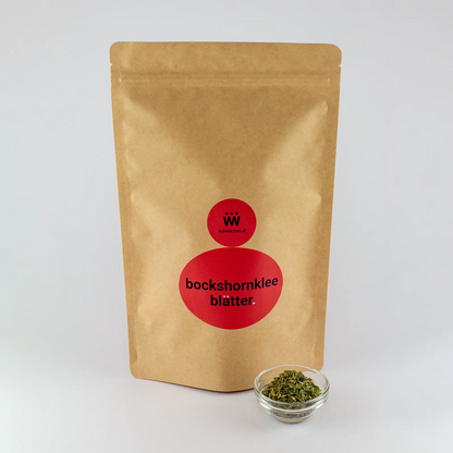 Bockshornkleeblätter 120 g Beutel – große Packung aromatischer Gewürzblätter, perfekt für Gastronomie, Restaurants und Currys