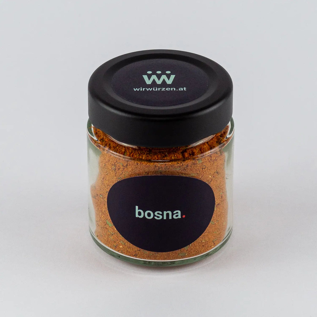 Bosna 50 g Glas – aromatische österreichische Gewürzmischung, ideal für Würstchen, Fleischgerichte, Suppen und Snacks