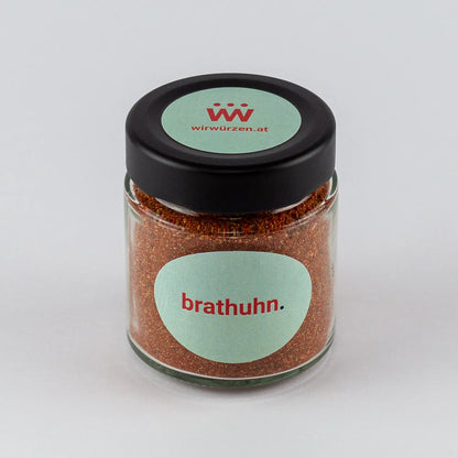Brathuhn 60 g Glas – aromatische Gewürzmischung für Brathuhn, Geflügel, Gemüse und Ofengerichte