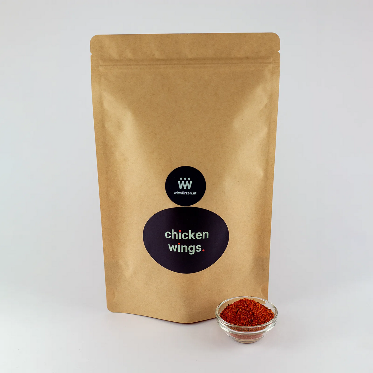 Chicken Wings 500 g Beutel – große Packung Gewürzmischung für Hühnerflügel, Gastronomie und Grillgerichte
