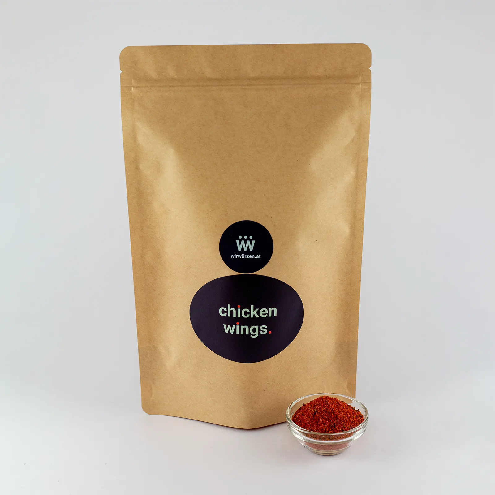 Chicken Wings 500 g Beutel – große Packung Gewürzmischung für Hühnerflügel, Gastronomie und Grillgerichte