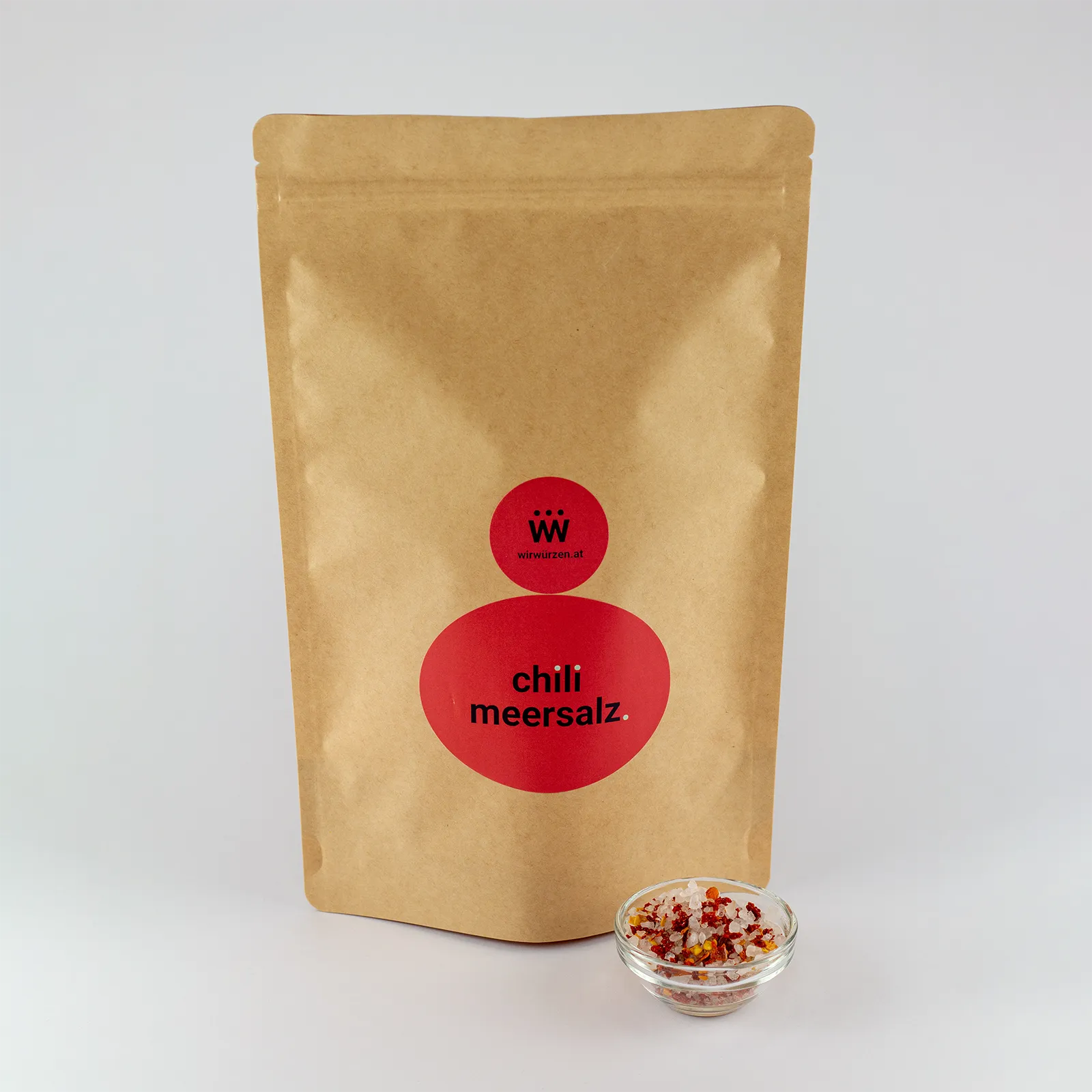 Chili Meersalz 1 kg Beutel – aromatisches Meersalz mit Chili in Großpackung für Grill, Fleisch und Restaurants