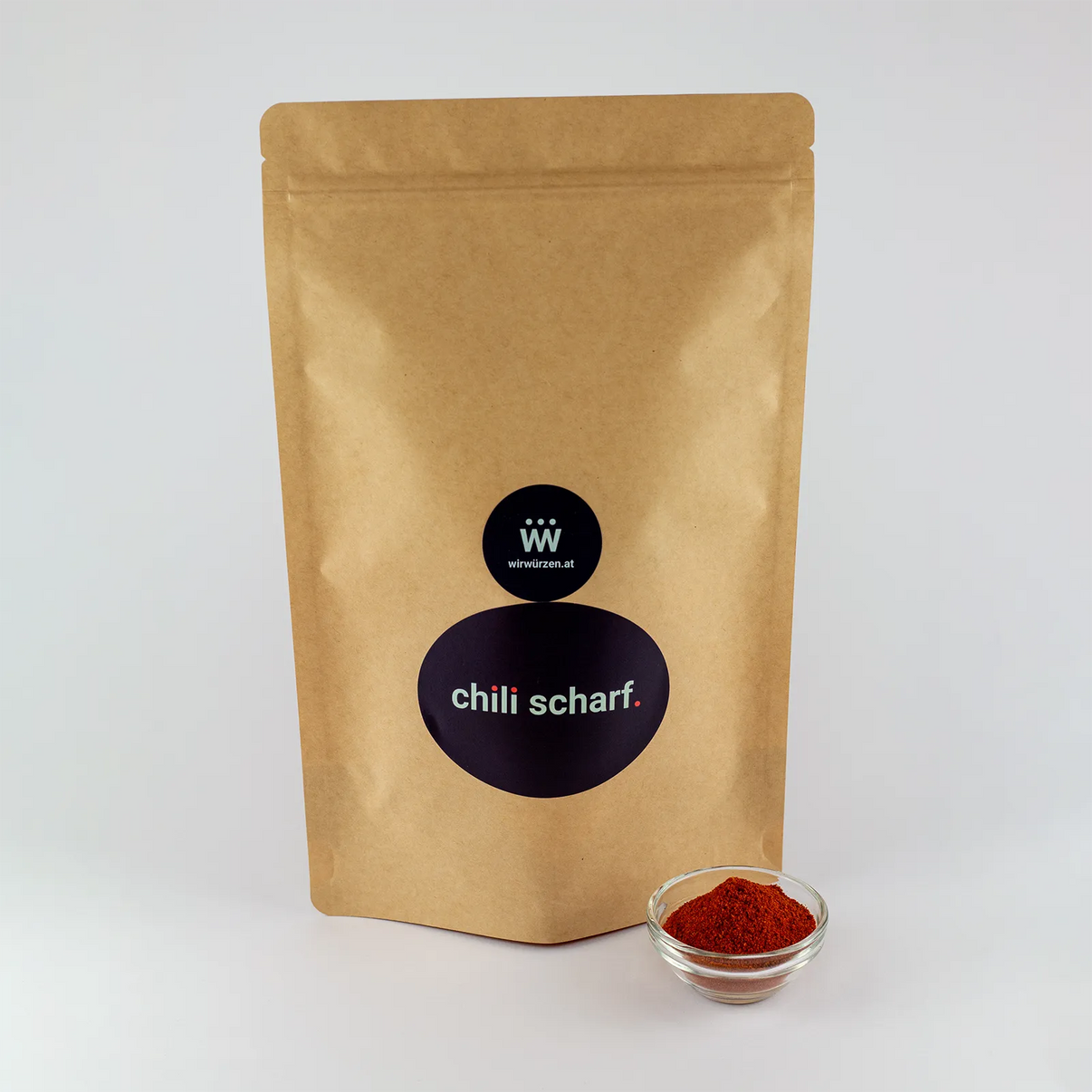 Chili Scharf 500 g Beutel – große Packung feuriges Chilipulver, ideal für Gastronomie und würzige Speisen