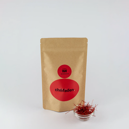 Chili Fäden 30 g Beutel – feurige Gewürzfäden für pikante Gerichte, Suppen und Eintöpfe