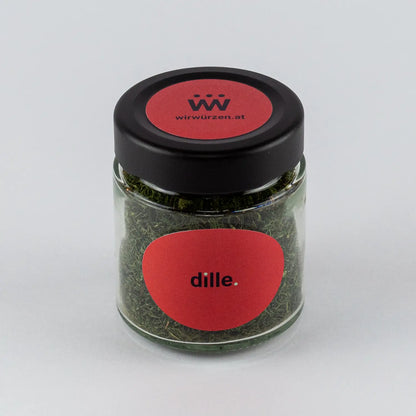 Dille 26 g Glas – aromatisches Kraut, ideal für Fischgerichte, Salate, Suppen und Gemüse