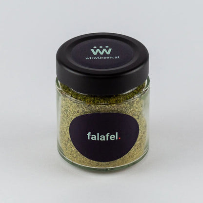Falafel 80 g Glas – aromatische orientalische Gewürzmischung für Falafel, Kichererbsen und Gemüsegerichte
