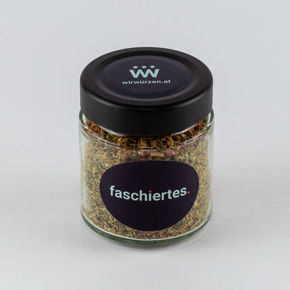 Faschiertes 70 g Glas – aromatische Gewürzmischung für Hackfleisch, Fleischgerichte und Braten