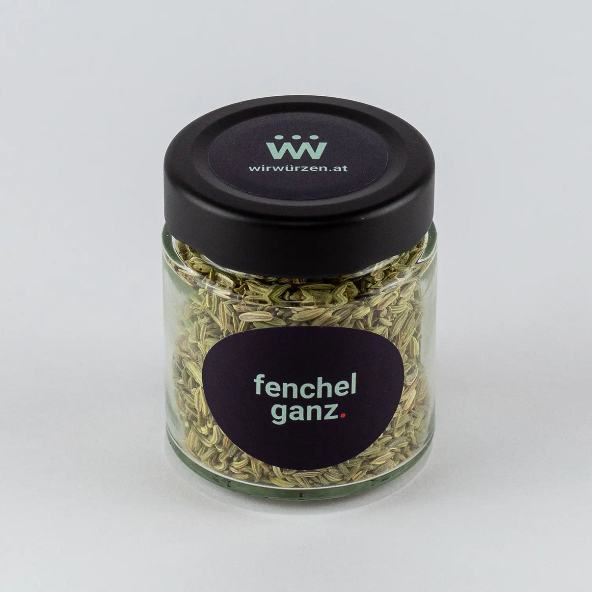 Fenchel ganz 60 g Glas – aromatische Gewürzsamen, ideal für Fisch, Gemüsegerichte, Eintöpfe und Backwaren