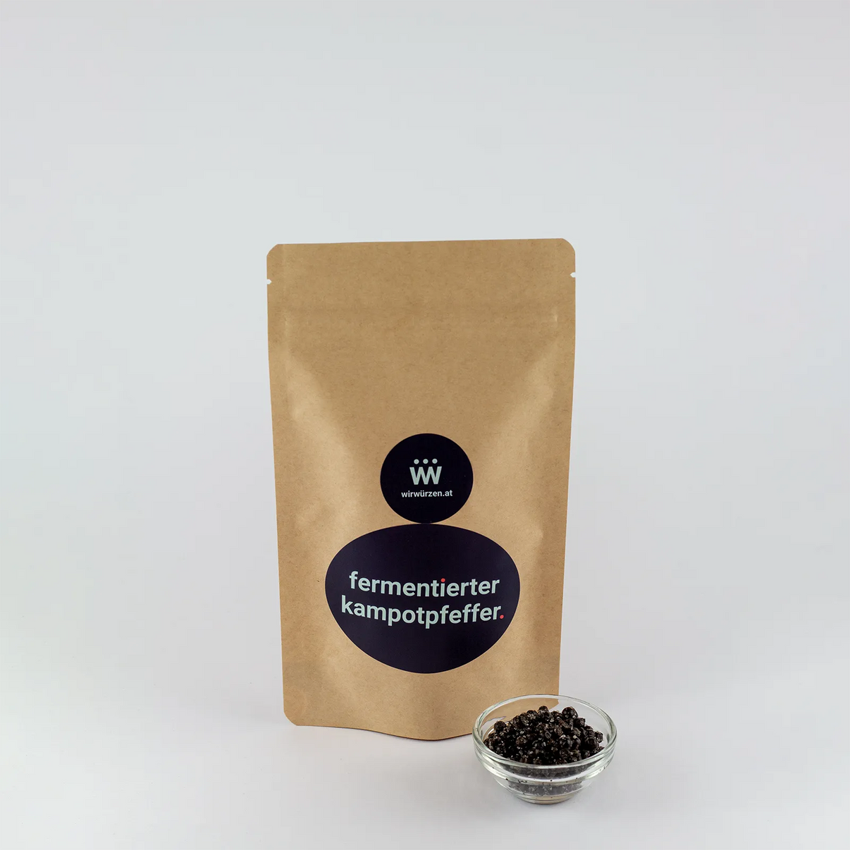 Fermentierter Kampot Pfeffer 150g im Beutel – aromatische, fermentierte Pfefferkörner mit milder Schärfe
