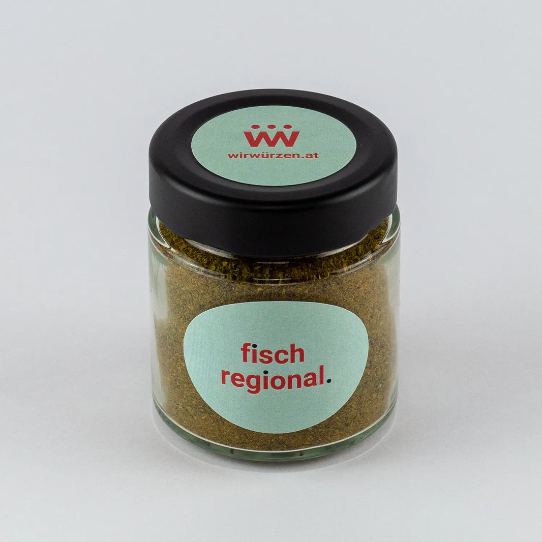 Fisch Regional 60 g Dose – aromatische Gewürzmischung für Fisch, Meeresfrüchte und regionale Gerichte