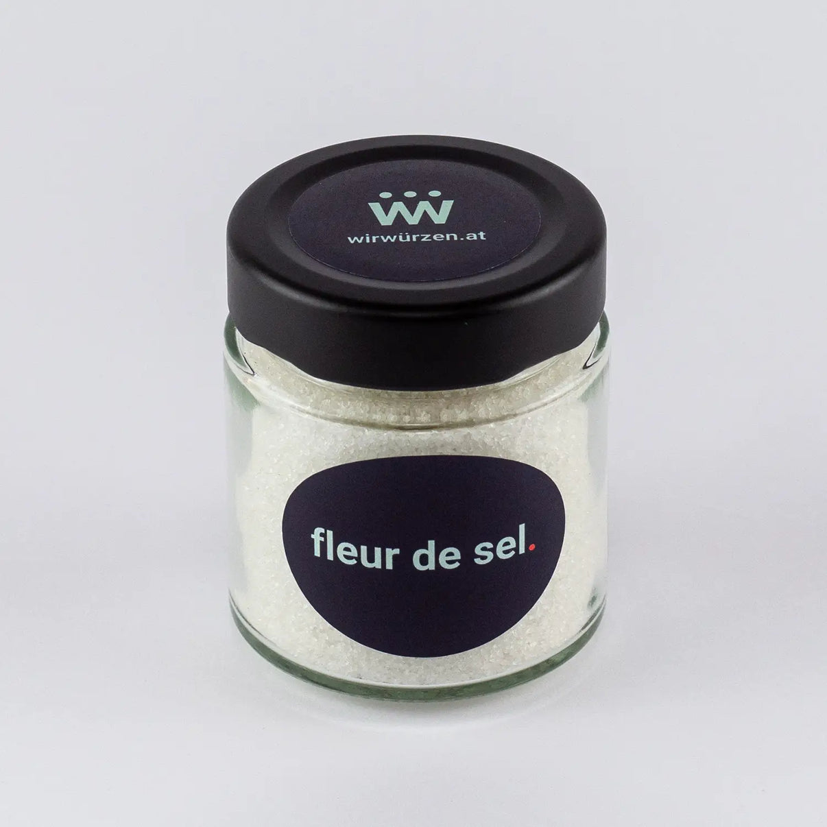 Fleur de Sel 150 g Glas – feines Gourmet-Meersalz, ideal zum Verfeinern von Fleisch, Fisch, Gemüse und Salaten