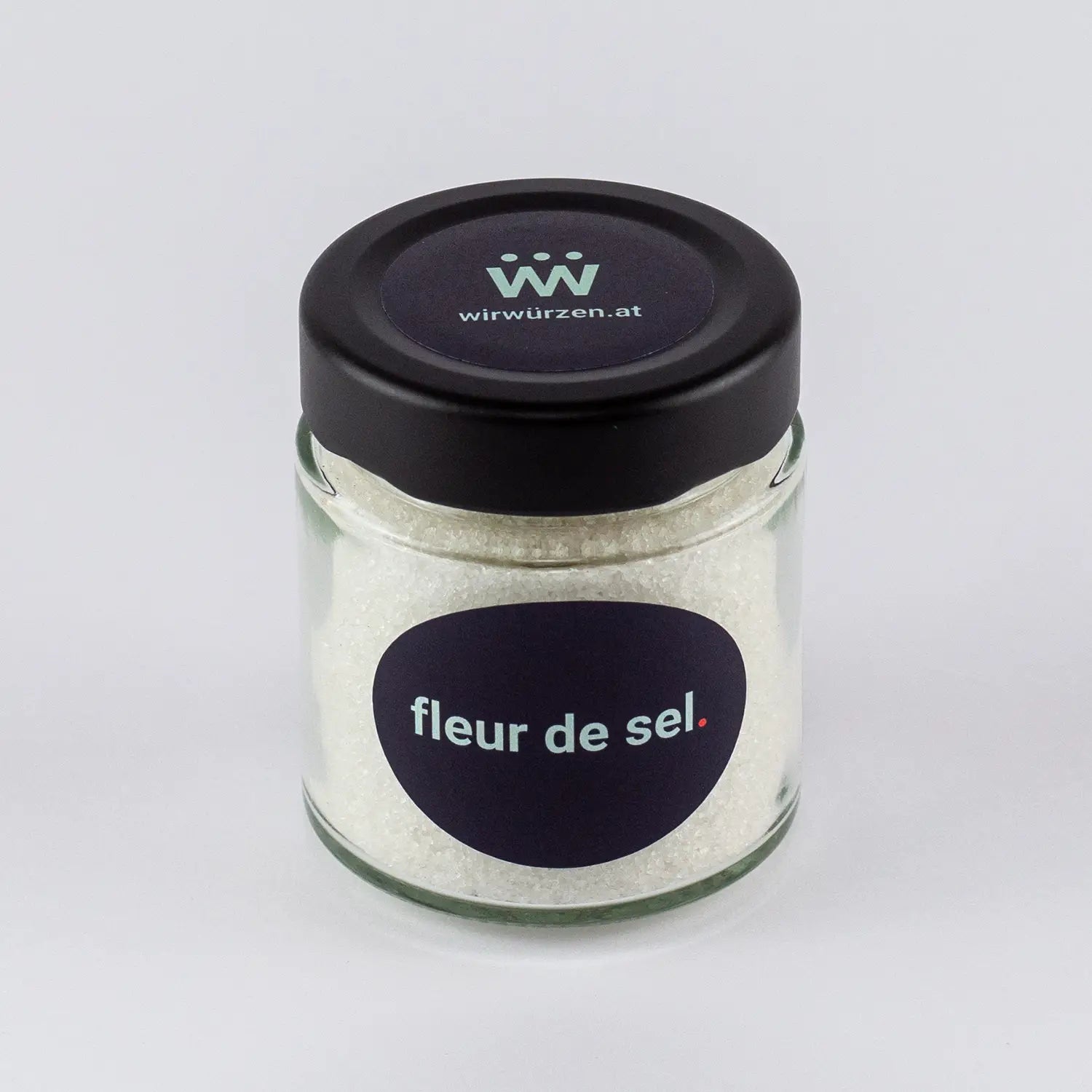 Fleur de Sel 150 g Glas – feines Gourmet-Meersalz, ideal zum Verfeinern von Fleisch, Fisch, Gemüse und Salaten