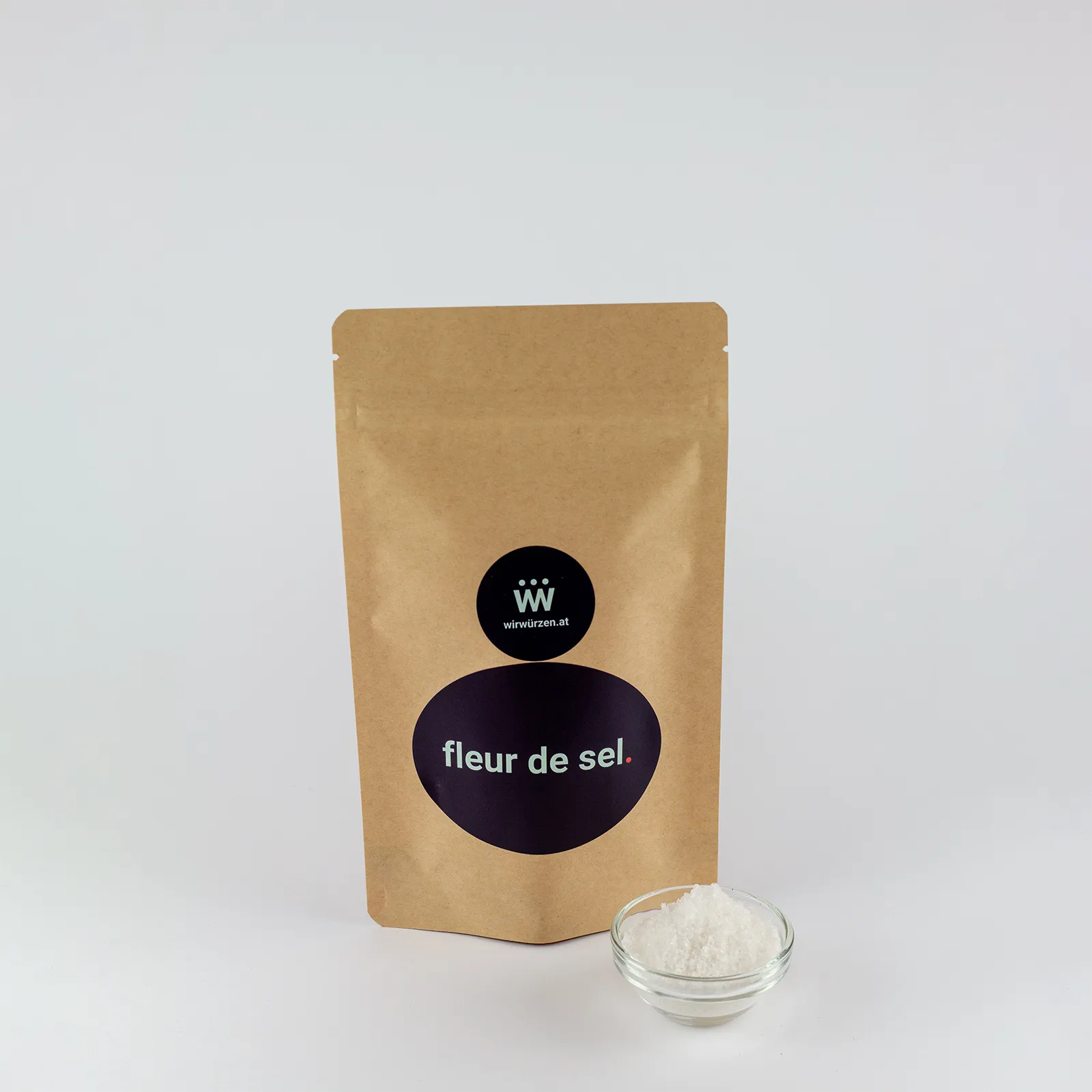 Fleur de Sel 400 g Beutel – große Packung feines Meersalz, ideal für Gastronomie, Fleischgerichte und Salate