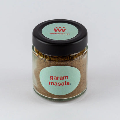 Garam Masala 50 g Glas – aromatische indische Gewürzmischung für Currys, Gemüsegerichte und Fleisch