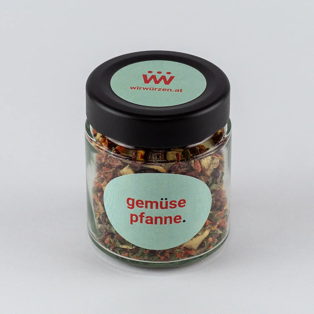 Gemüse Pfanne 44 g Glas – aromatische Gewürzmischung für Gemüsegerichte, Pfannengerichte und Ofengemüse