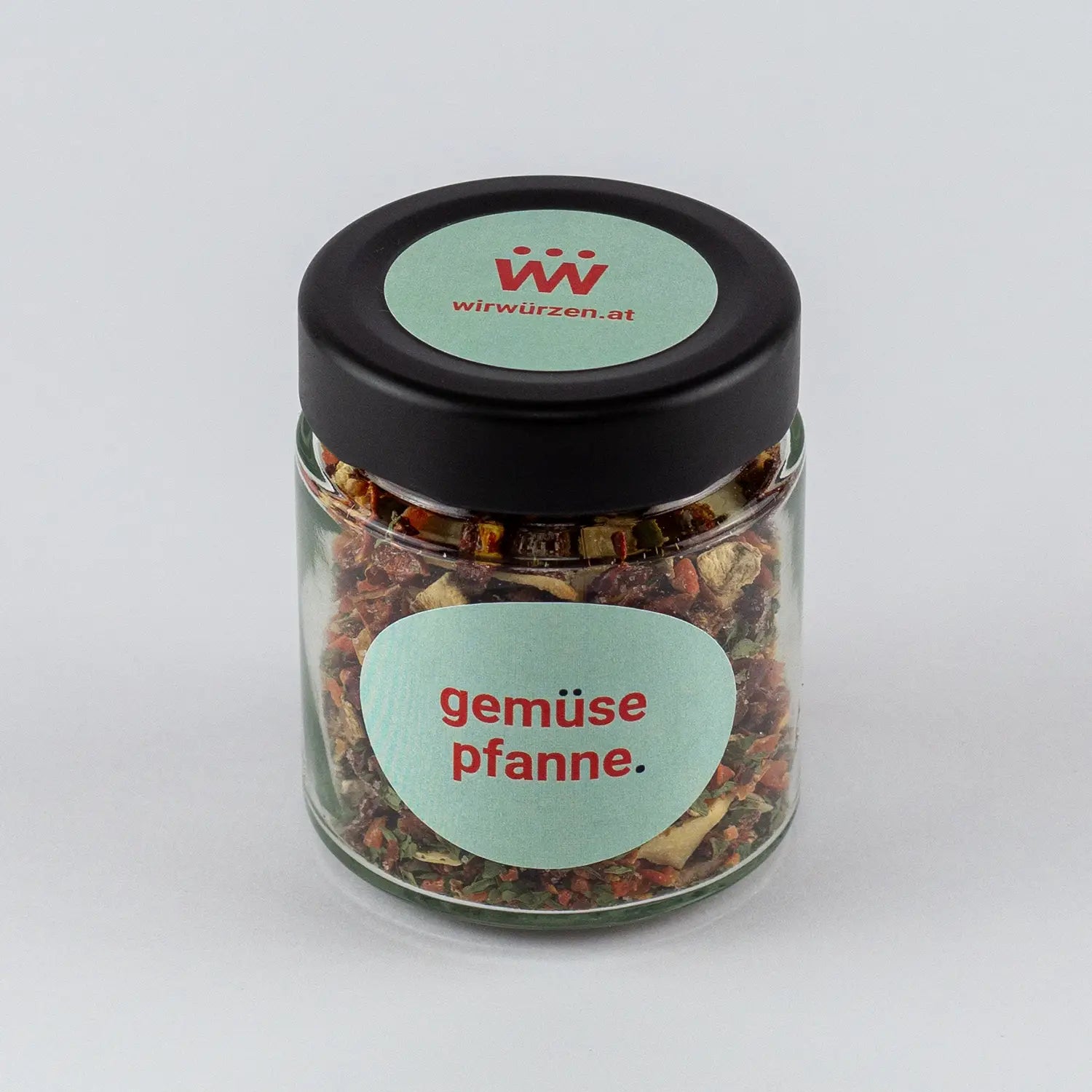 Gemüse Pfanne 44 g Glas – aromatische Gewürzmischung für Gemüsegerichte, Pfannengerichte und Ofengemüse