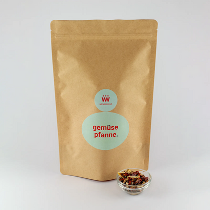 Gemüse Pfanne 400 g Beutel – große Packung Gewürzmischung, perfekt für Gastronomie und Gemüsegerichte