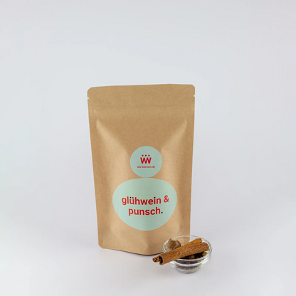 Glühwein Gewürz 120 g Beutel – winterliche Gewürzkomposition für Glühwein, Punsch und heiße Fruchtsäfte