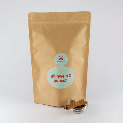 Glühwein Gewürz 400 g Beutel – grobe Gewürzmischung für intensiven Glühwein mit weihnachtlichem Aroma