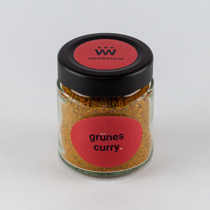 Grünes Curry 70 g Glas – aromatische asiatische Gewürzmischung für Currys, Suppen und Wokgerichte
