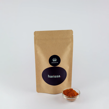 Harissa Gewürz 180 g Beutel – aromatisch-scharfe nordafrikanische Mischung für Couscous und Tajine