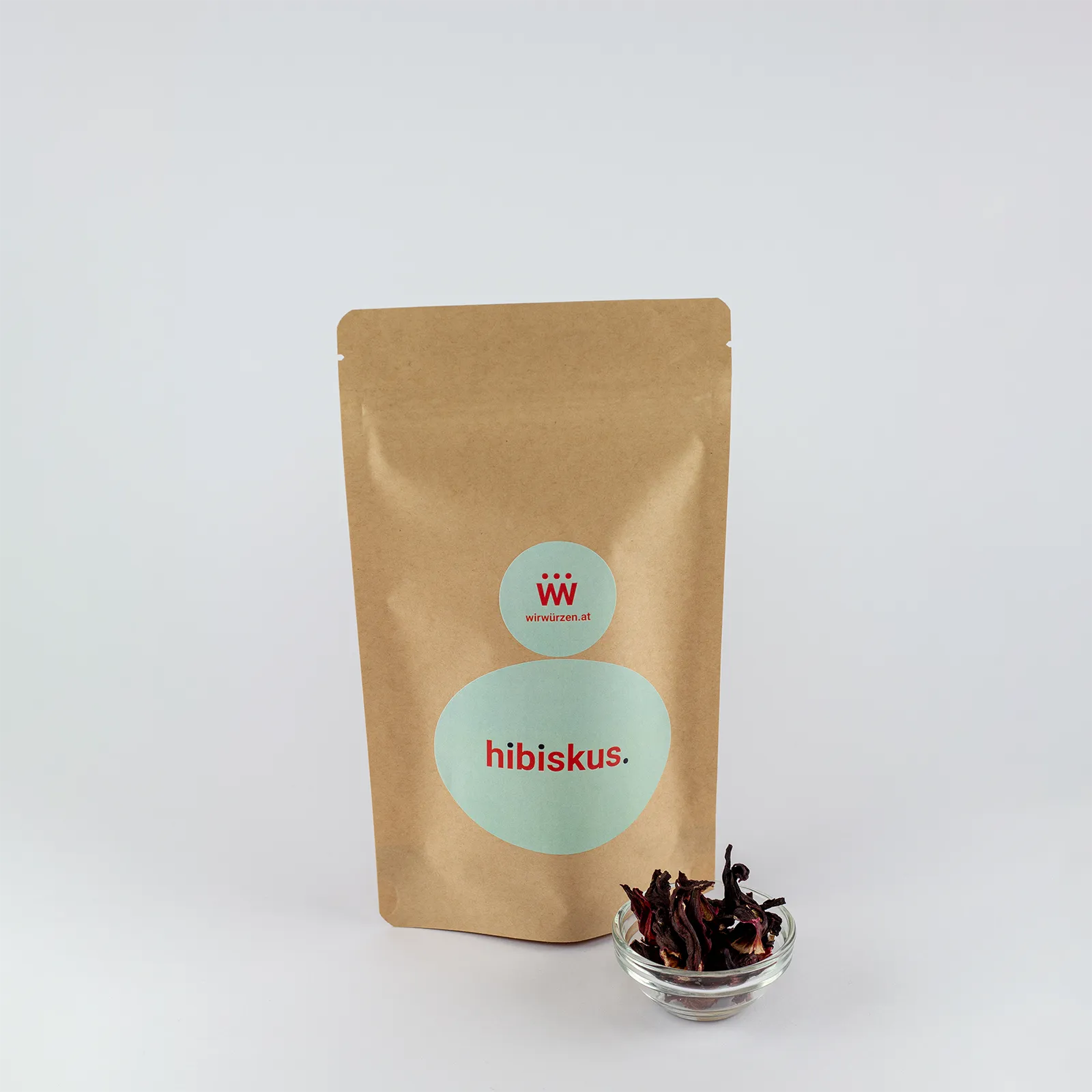 Hibiskus Blüten 40 g Beutel – intensiv rote Blüten für Tee, Bowlen und kreative Küche