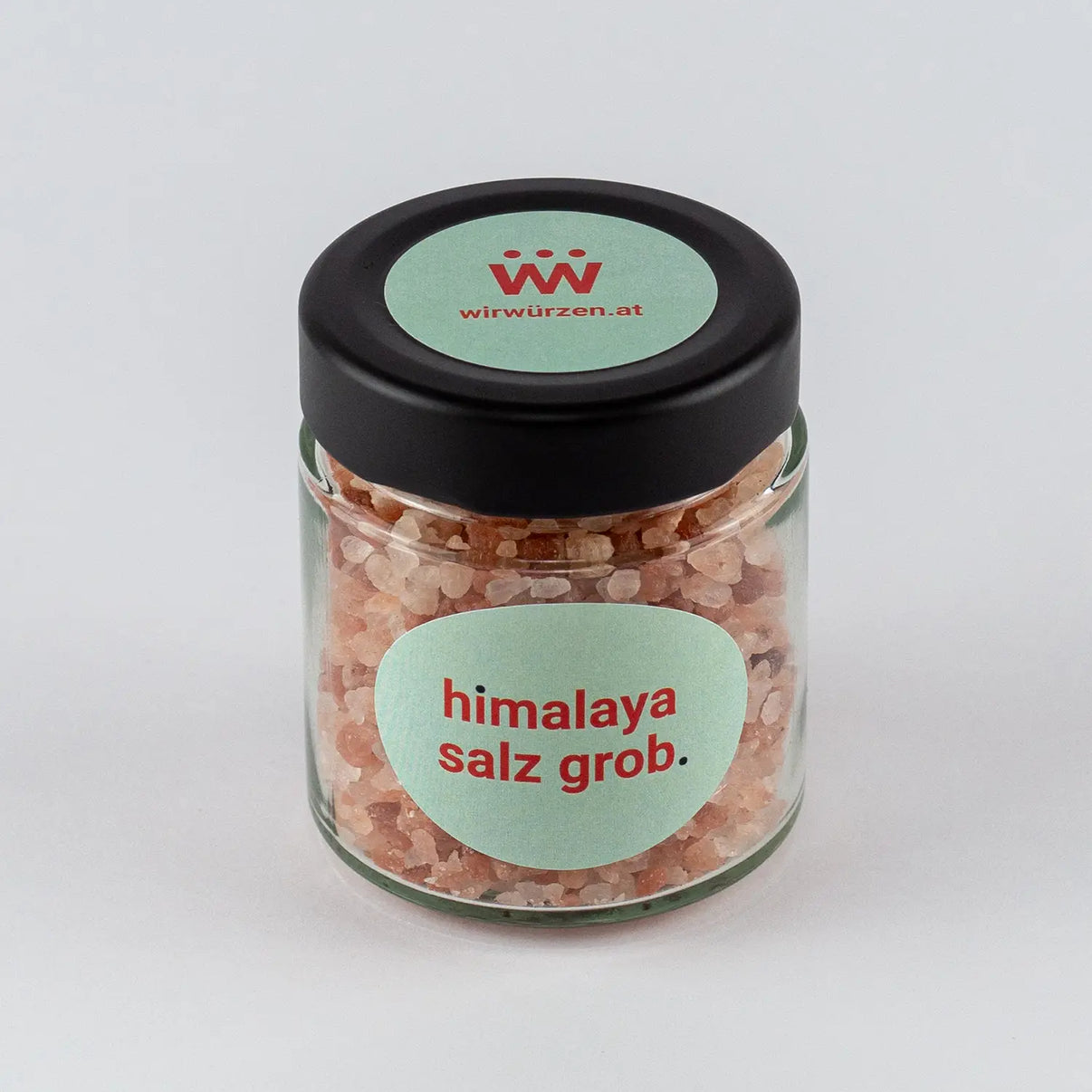 Himalaya Salz grob 150 g Glas – naturbelassenes Kristallsalz für Mühle, Grillgerichte und feine Küche