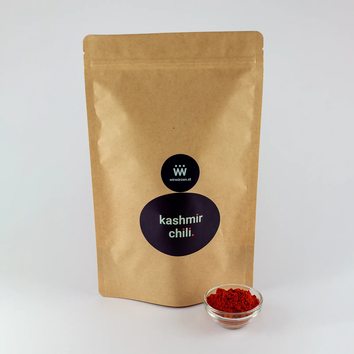 Kashmir Chili 500 g Beutel – Vorratspackung mildes Chilipulver für Gastronomie und indische Gerichte