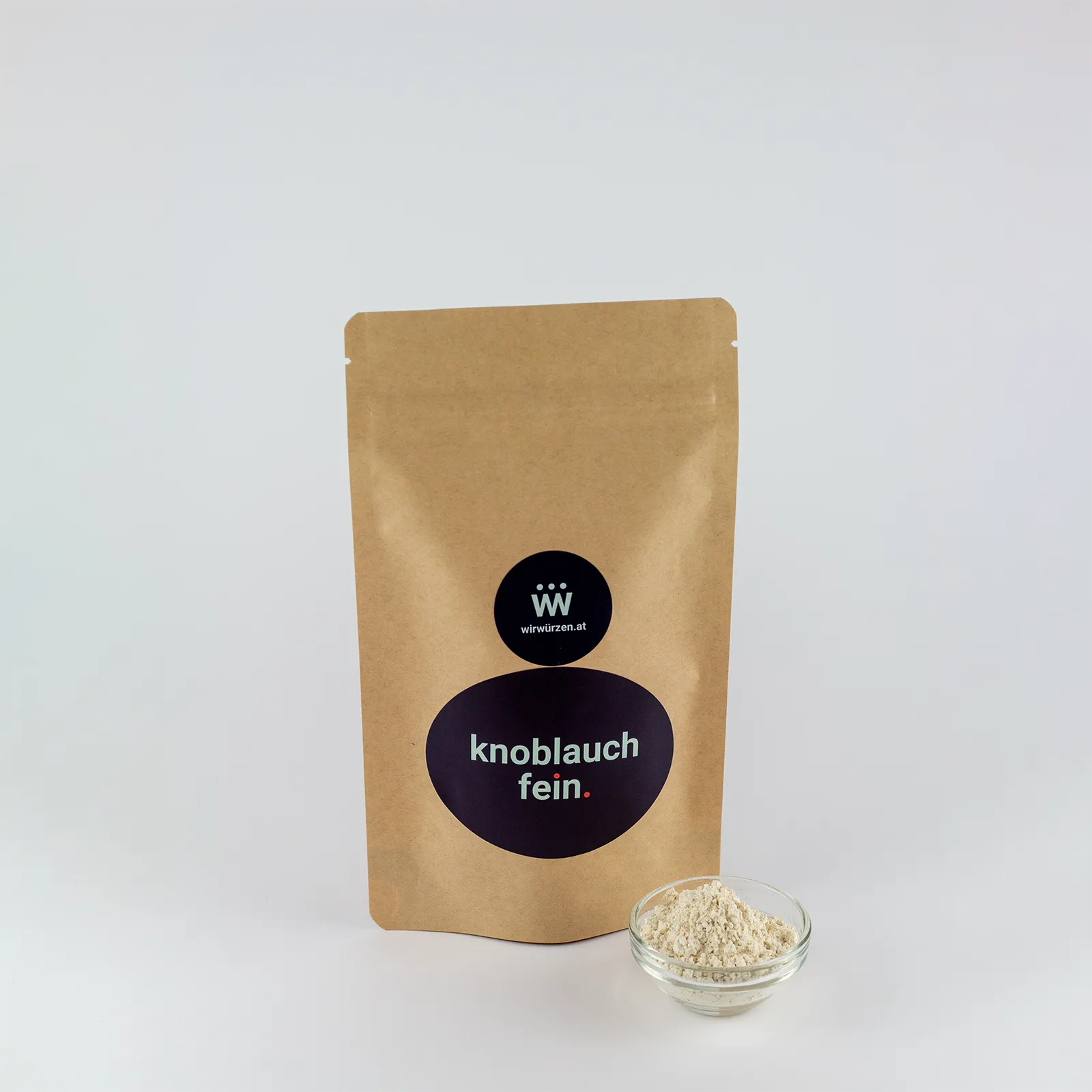 Knoblauch fein 150 g Beutel – aromatisches Granulat für Suppen, Eintöpfe, Saucen und mediterrane Küche