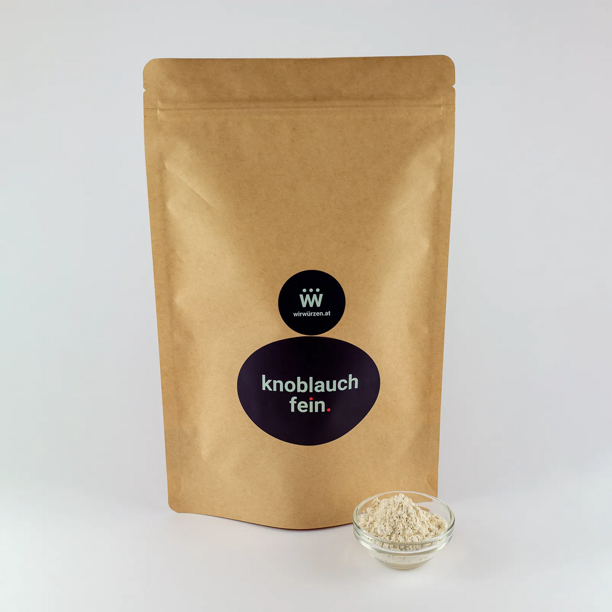 Knoblauch fein 500 g Beutel – Vorratspackung Knoblauchgranulat für Gastronomie, Fleisch- und Gemüsegerichte