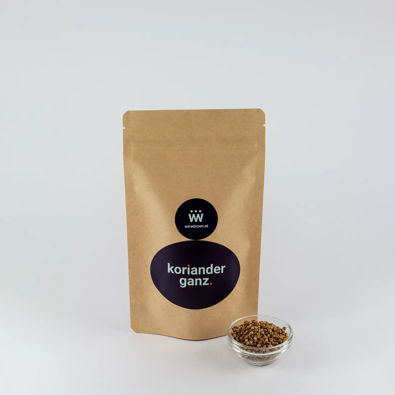 Koriander ganz 120 g Beutel – aromatische ganze Samen für Fleischgerichte, Currys und Eintöpfe