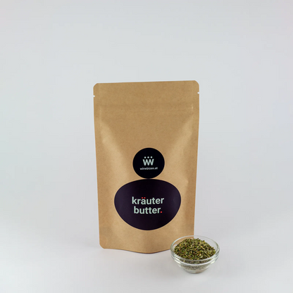 Kräuter Butter Gewürz 150 g Beutel – aromatische Mischung für Butterzubereitungen, Brotaufstriche und Gemüse