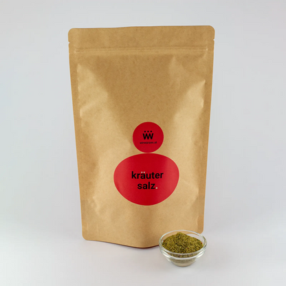 Kräutersalz 500 g Beutel – große Packung Kräutersalz für Gastronomie, Fleischgerichte und Gemüsegerichte