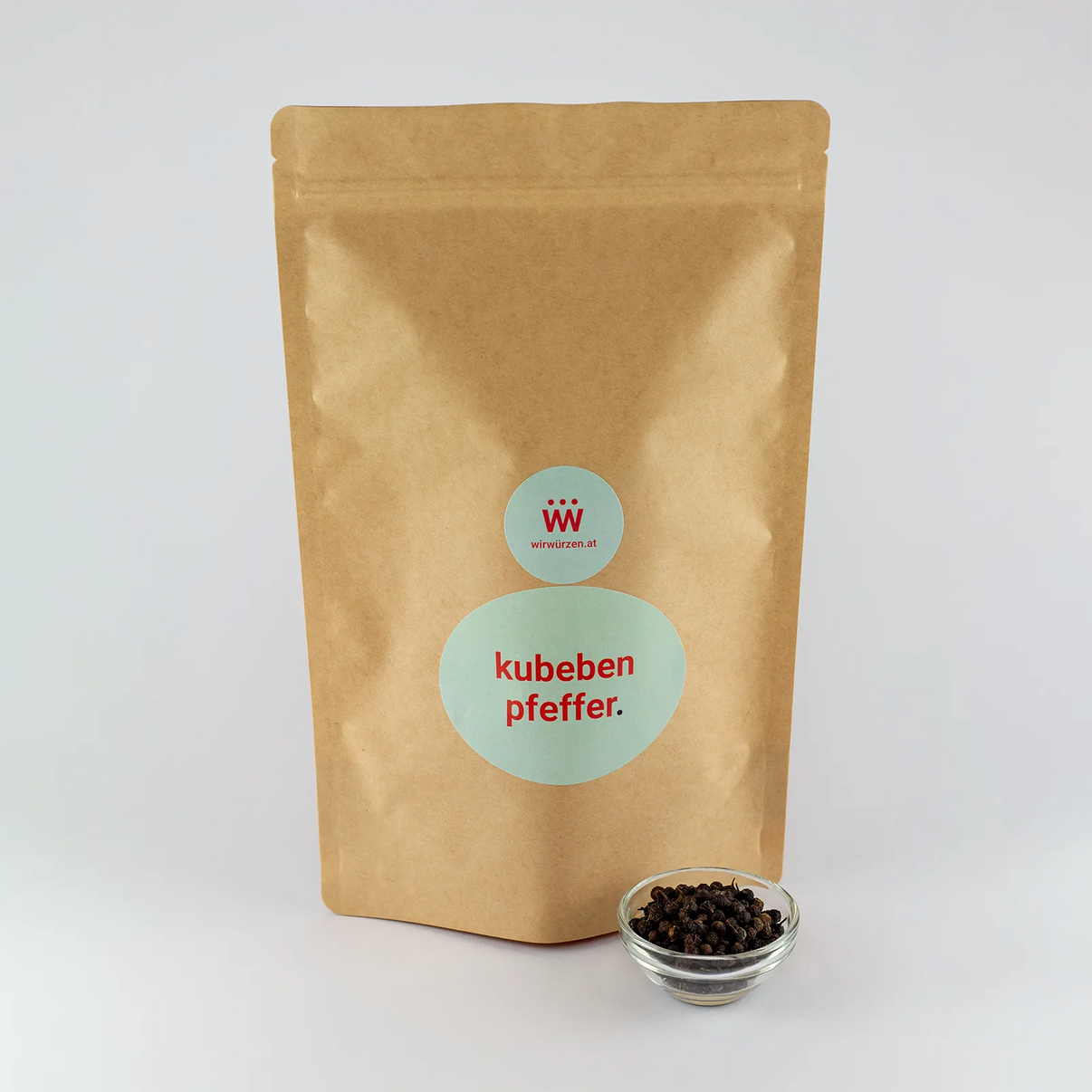 Kubeben Pfeffer 500 g Beutel – große Packung Pfefferkörner für Gastronomie, Currys und Gemüsegerichte