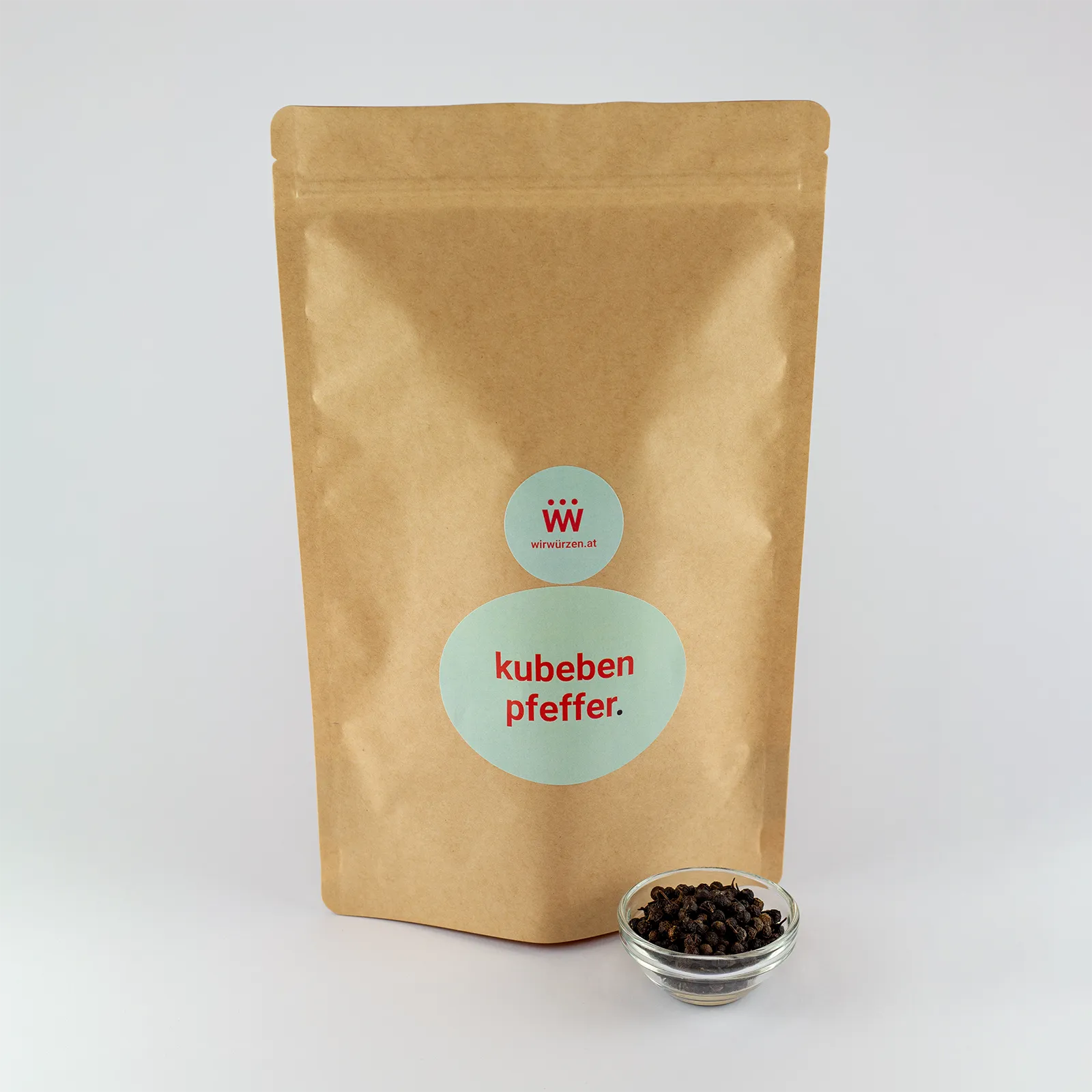 Kubeben Pfeffer 500 g Beutel – große Packung Pfefferkörner für Gastronomie, Currys und Gemüsegerichte
