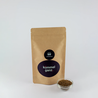 Kümmel ganz 180 g Beutel – aromatische ganze Samen für Brot, Eintöpfe, Fleischgerichte und Gemüse