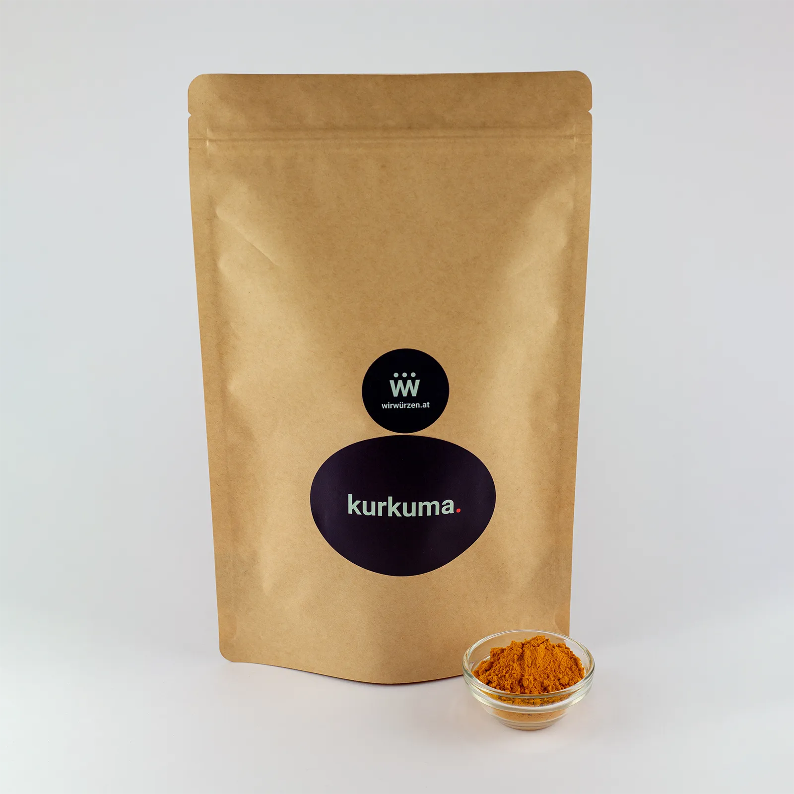 Kurkuma 500 g Beutel – Vorratspackung Kurkumapulver für Gastronomie, Currys und Gemüsegerichte