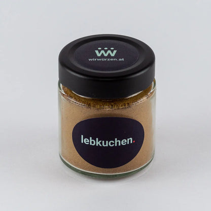 Lebkuchen Gewürz 60 g Glas – aromatische Mischung für Lebkuchen, Plätzchen, Gebäck und Weihnachtsgebäck